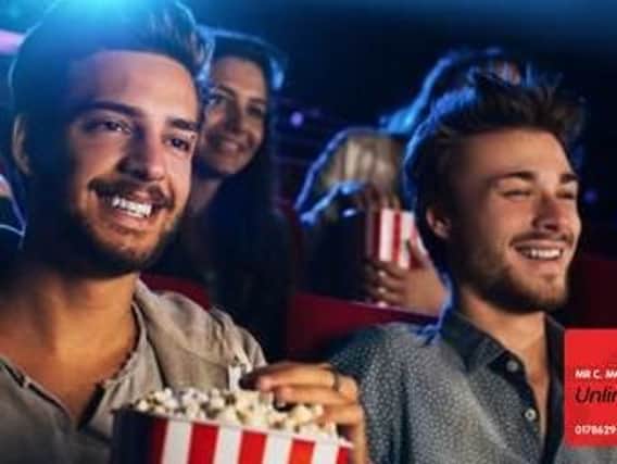 You could win free cinema for a whole year.