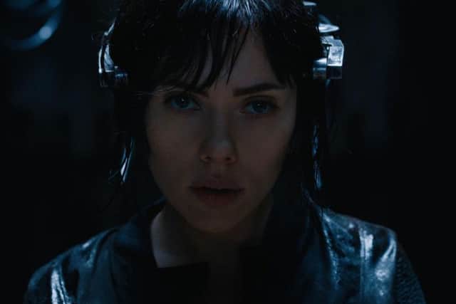 Scarlett Johansson in Ghost in the Shell