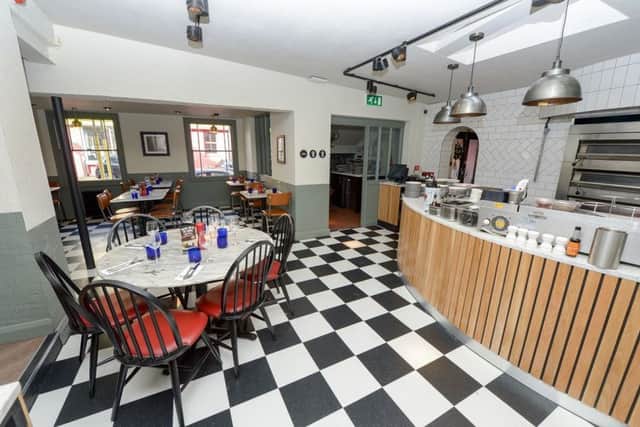 The newly refurbished Pizza Express in Berkhamsted