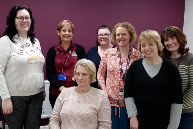 Home Instead carers on a training session