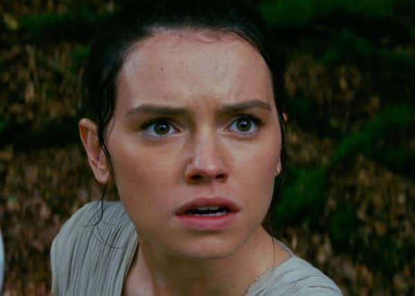 Star Wars: The Force Awakens

L to R: BB-8 and Rey (Daisy Ridley)

Ph: Film Frame

Â© 2014 Lucasfilm Ltd. & TM. All Right Reserved. NNL-151222-105718001