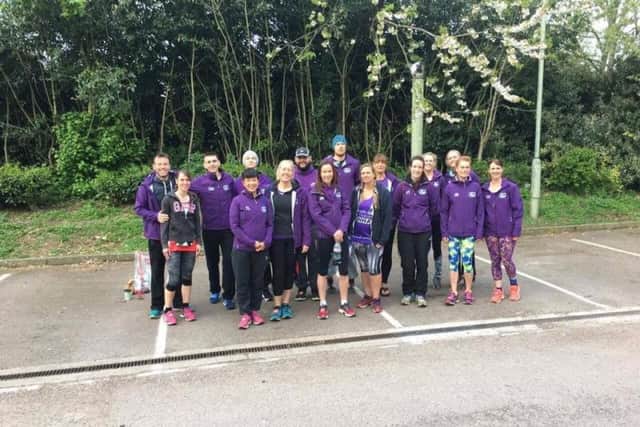 Dacorum and Tring's London Marathon crew