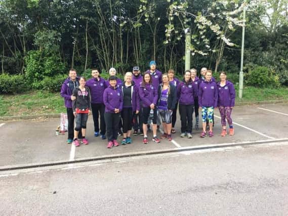 Dacorum and Tring's London Marathon crew