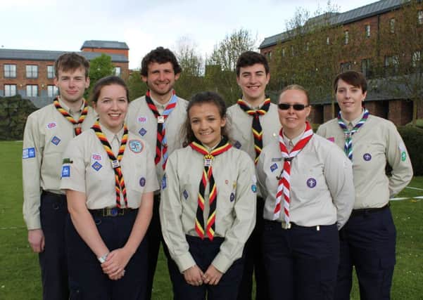 The Scouting members from Herts