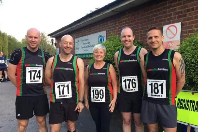 Gade Valley Harriers Pednor team