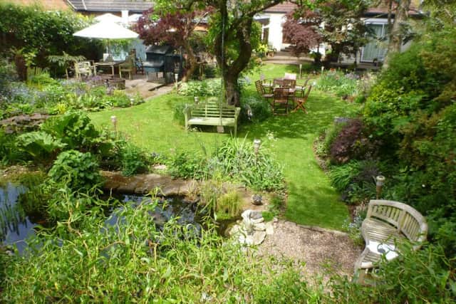 The garden at 43 Mardley Hill, Welwyn