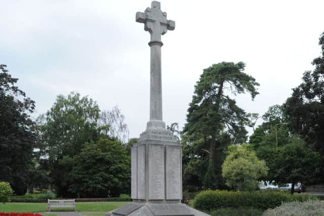 The Hemel war memorial