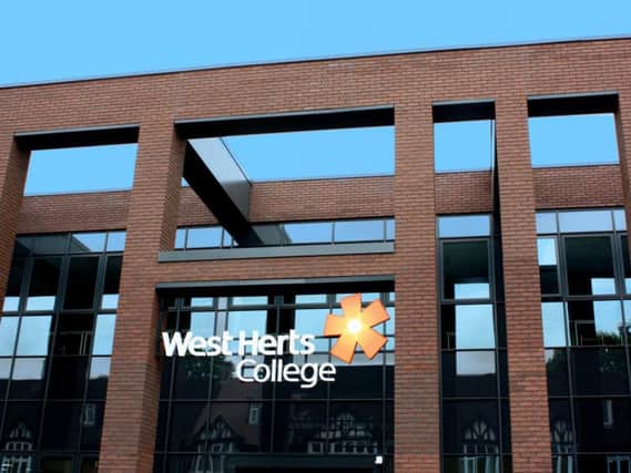 The new campus for West Herts College opened this afternoon