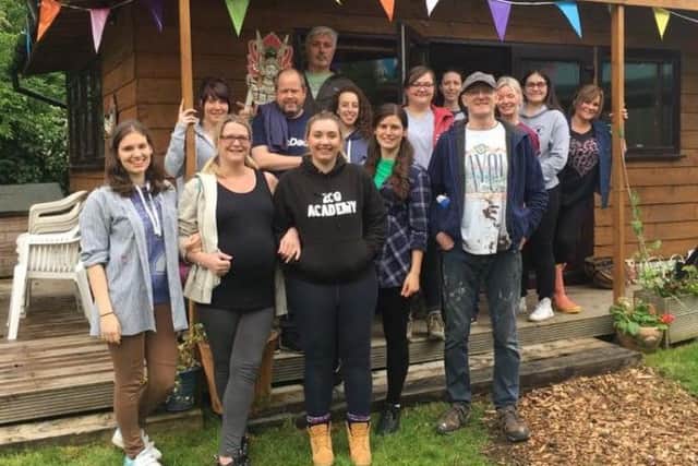 Eckoh staff ready for a day's volunteering