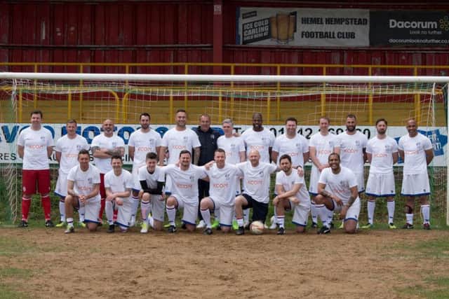 Football stars including Neil Harris and Clarke Carlisle turned out for the All Stars