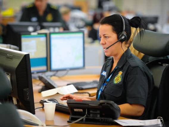 The ambulance service received thousands of calls over the weekend