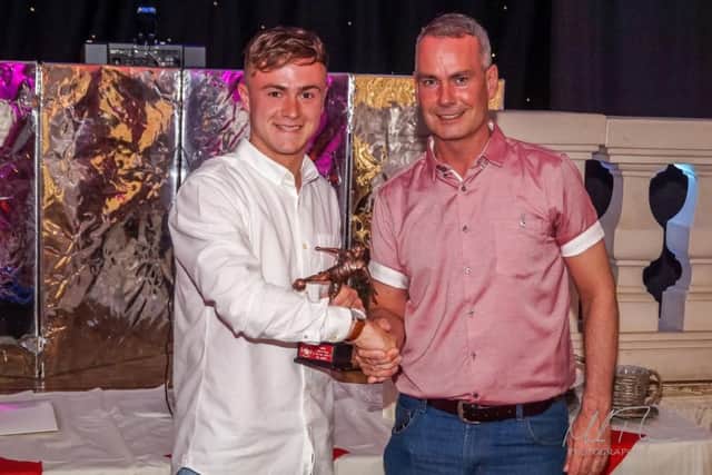 Hemels Academy players player of the year Ben Johnson