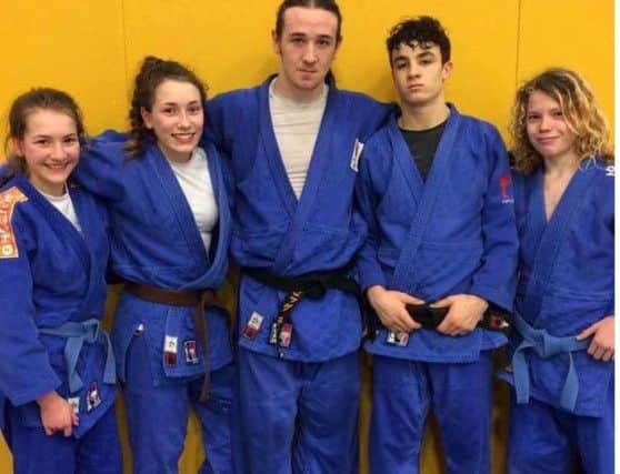 The Northern Home Counties Cadet Team of Hannah Niven, Emily Niven, Tom Lish, Michael Fryer and Haydn Williams