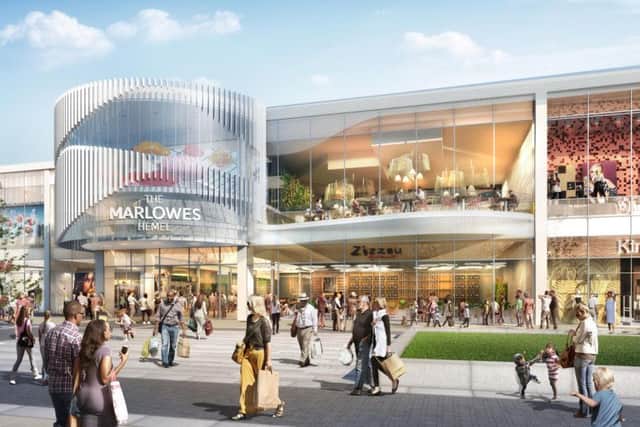 An artist's impression of the new-look Marlowes