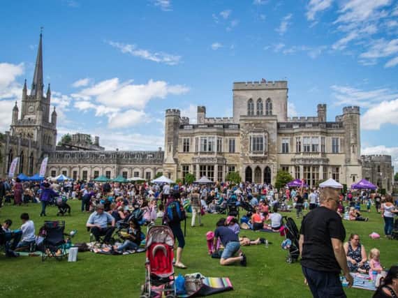 Thousands of people enjoyed the party in stunning weather at Ashridge House. Picture by JGEPhotography