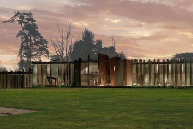 Artist's impression of new facilities at Shendish Manor