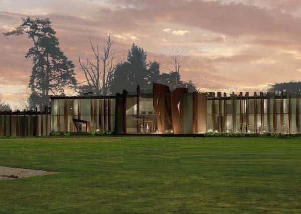 Artist's impression of new facilities at Shendish Manor