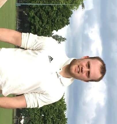 Jack Read, above, (105) and Tom Carson (54) had a 139-run stand in Abbots Langleys  win the previous week against St Albans