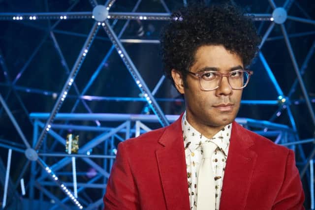 The Crystal Maze: - Presenter Richard Ayoade