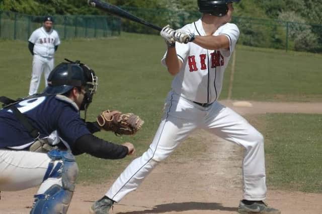 Tom Carson hit his first career home run in the Raptors win on Sunday