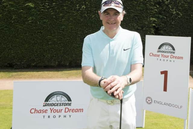 Hemel Hempstead golfer Kevin Seggery has moved a step closer to playing with professional players after his win at Sonning Golf Club