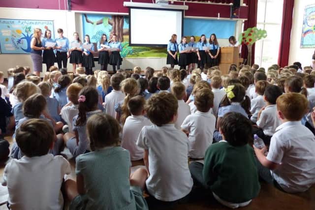 Singing Festival at Grove Road Primary School