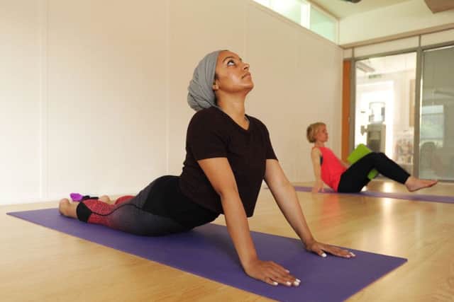 Early morning Yoga in Berkhamsted.Nabihah Parkar.