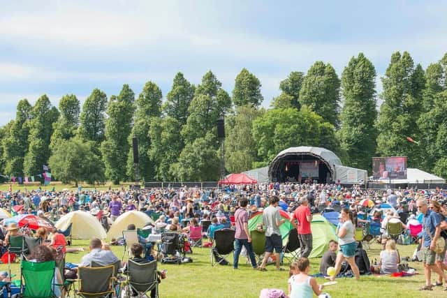 Folk by the Oak takes place at Hatfield House this weekend with acts including Kate Rusby, Eric Bibb and Show of Hands