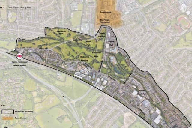 Two Trees Development Map Last chance to have say on proposed Two Waters scheme