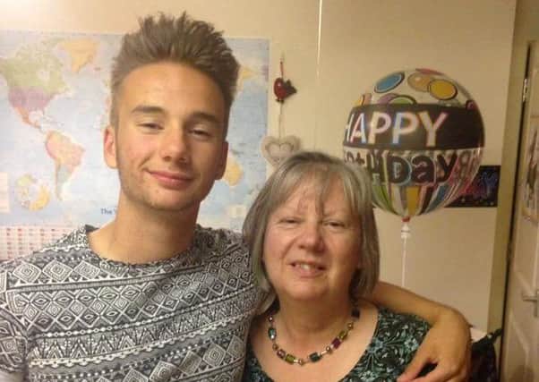 Jack Keene with mum Patricia