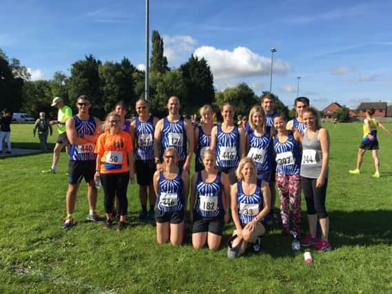 Tring Running Club members at the Bearbrook 10K event on Sunday