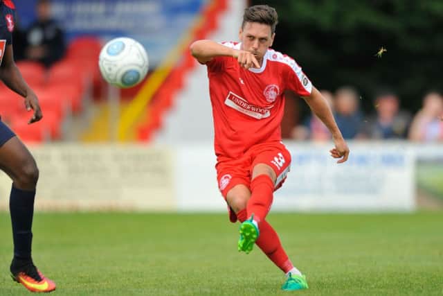 Joe Howe's quick feet set up the game's decisive free-kick