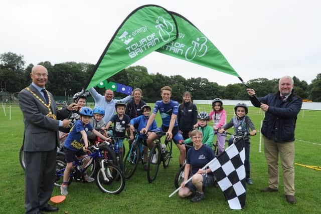 Dacorum Cycle Club family fun day to mark the start of the Tour of Britain race.