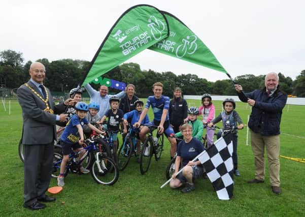 Dacorum Cycle Club family fun day to mark the start of the Tour of Britain race.