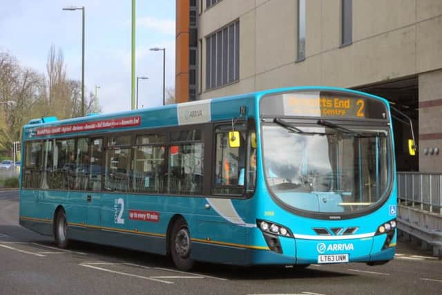 Service 2 into Hemel Hempstead town centre changes route.
