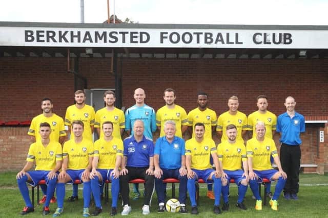 Berkhamsted's 2017/18 squad