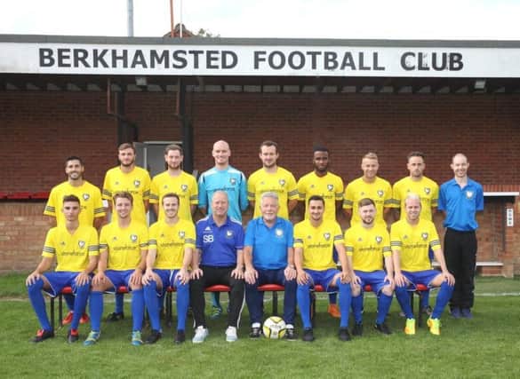 Berkhamsted's 2017/18 squad