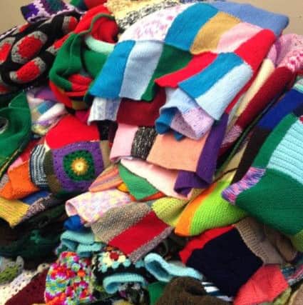 Knitted blankets
